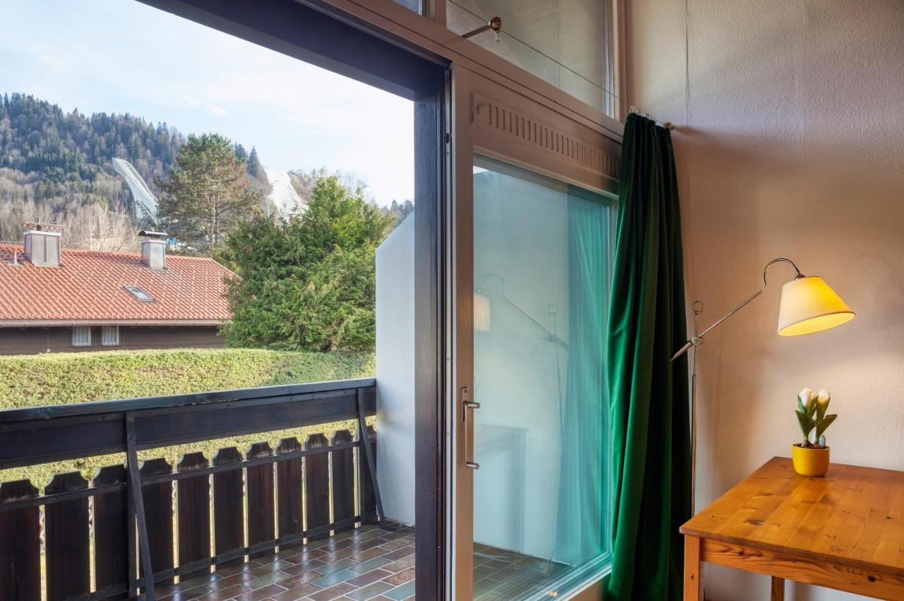 Ruhige Ferienwohnungen In Partenkirchen 1 加爾米施-帕滕基興 外观 照片